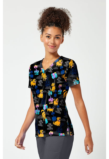 UP! Tooniforms Licensed Disney V Neck Scrub Top TF796 UPDU - Scrubs Select