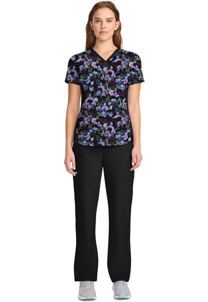 Ursula Tooniforms Disney Little Mermaid V Neck Top TF783 VIUE - Scrubs Select