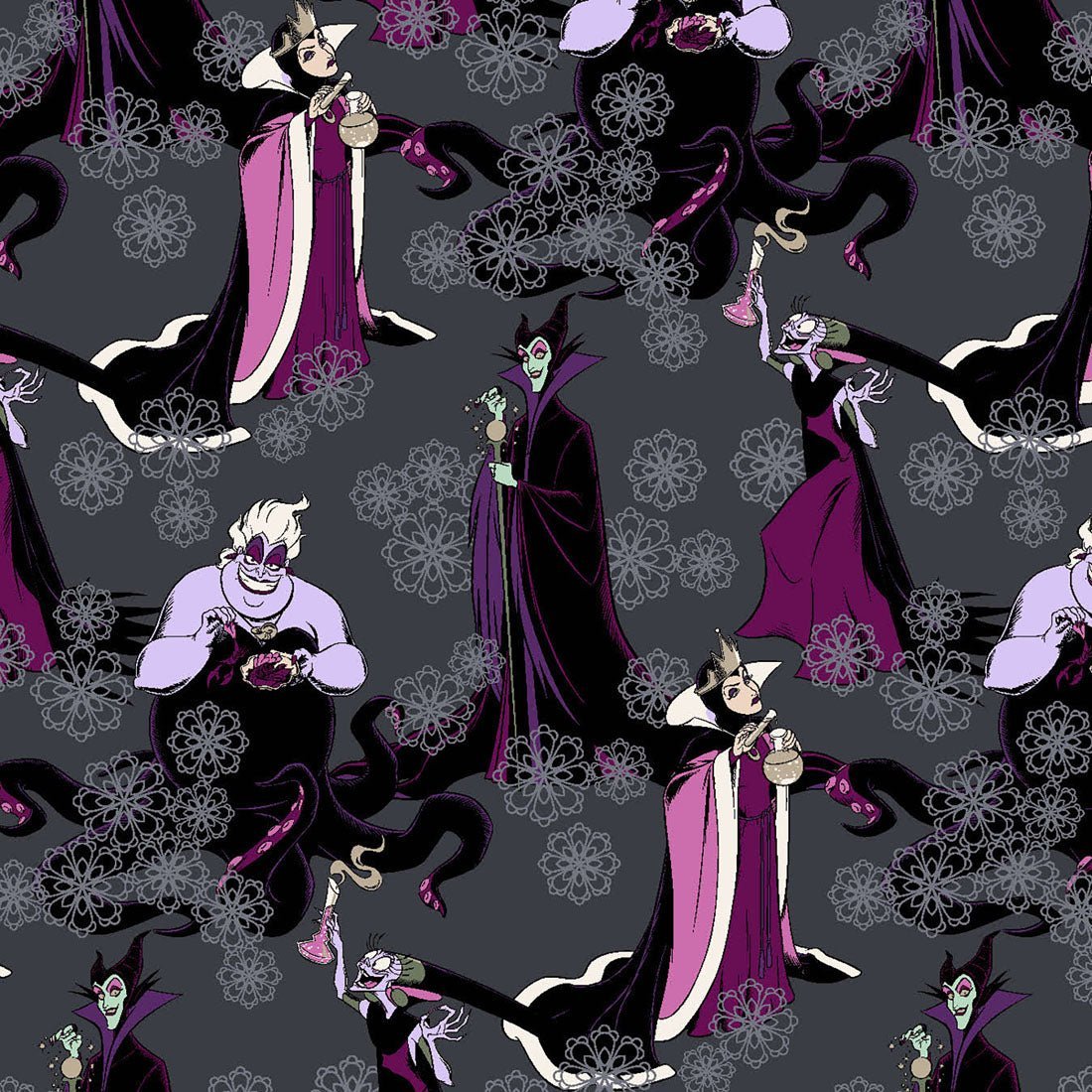 Villains Cherokee Tooniforms Licensed Disney V Neck Scrub Top TF626 VIVM - Scrubs Select