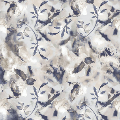 Watercolor Botanical Healing Hands Scrubs Amanda Print V Neck Top HH908 WCBT - Scrubs Select