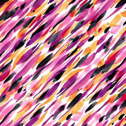 Watercolor Marks Cherokee Print V Neck Scrub Top CK856 WCMK - Scrubs Select