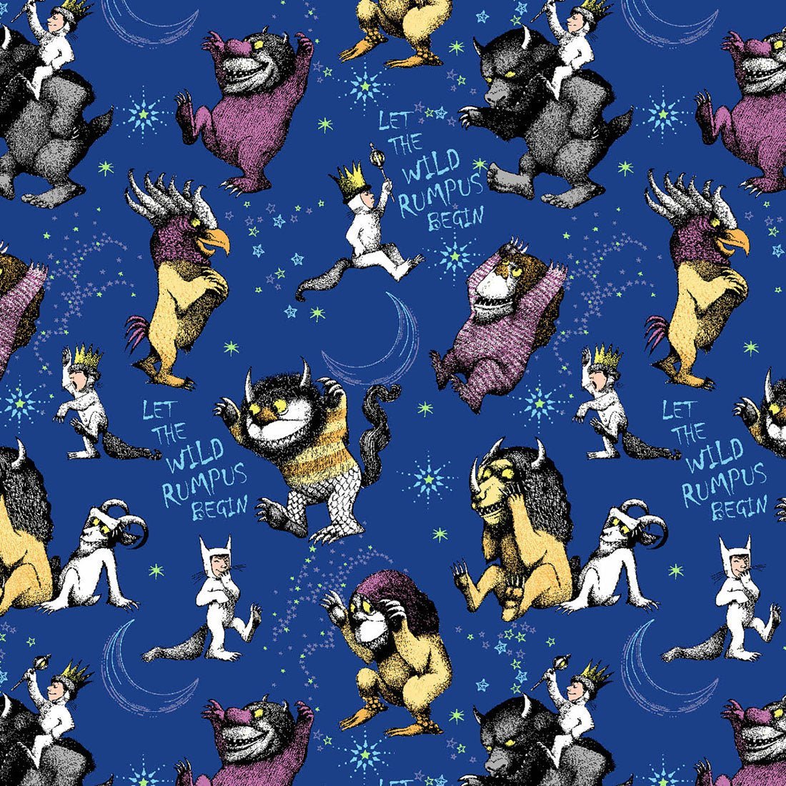 Where The Wild Things Are Tooniforms Licensed V Neck Scrub Top TF796 WDLR - Scrubs Select