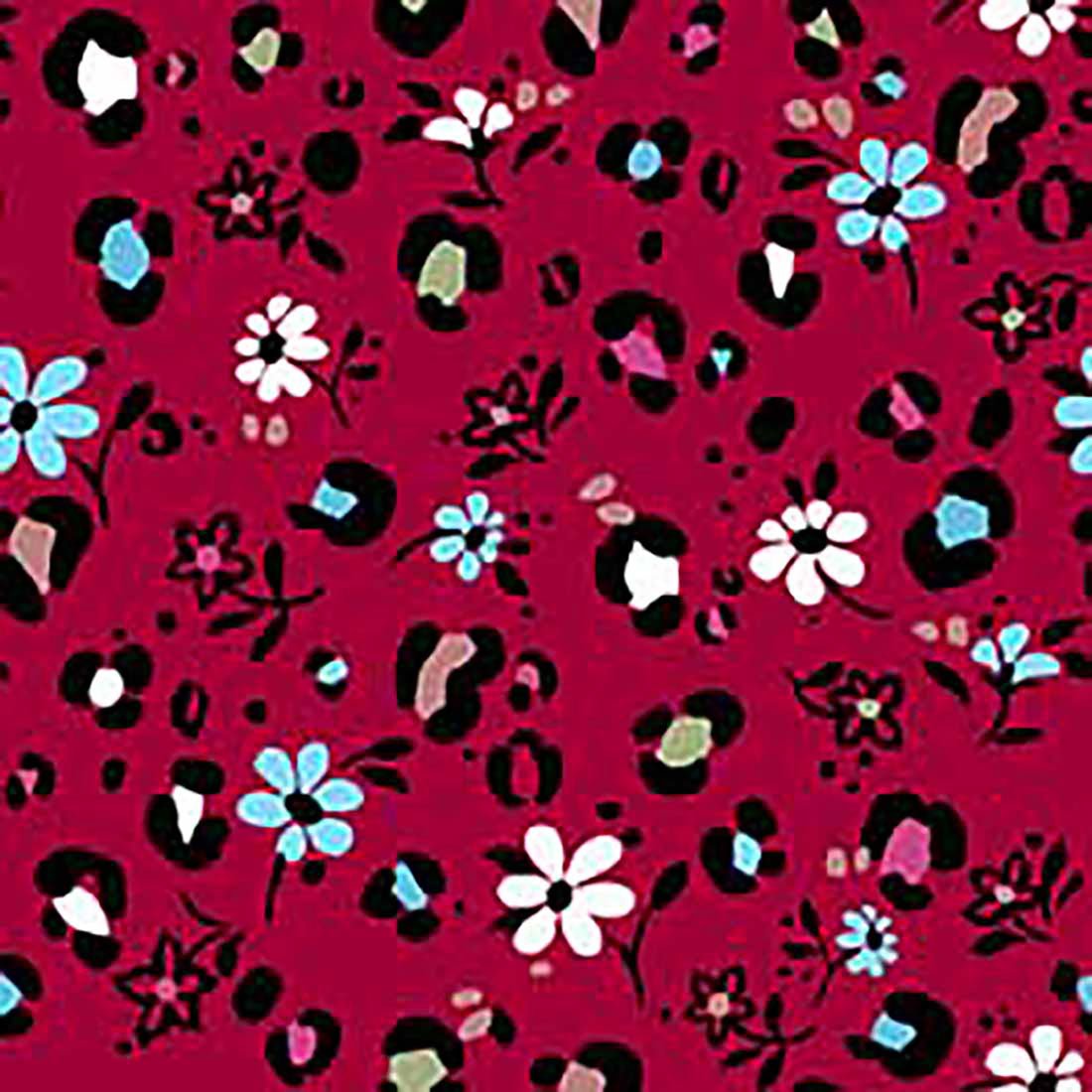 Wild Ditsy Cherokee Scrubs Floral Print V Neck Top CK856 WLDI - Scrubs Select