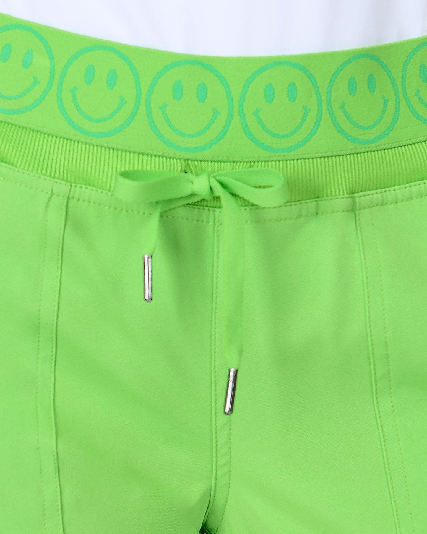 Zavate Ava Therese Smile Jogger Scrub Pant 3080 in Yellow, Green, Orange, Purple - Scrubs Select