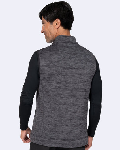 Zavate Scrubs Mens Noah Bonded Fleece Vest 2030 - Scrubs Select