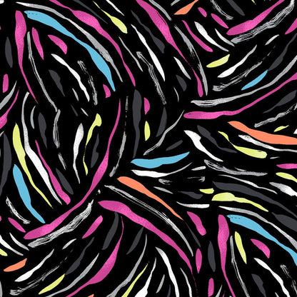 Abstract Cherokee Infinity Print V Neck Scrub Top CK771 GWFT - Scrubs Select