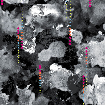 Abstract Dickies Dynamix Print V Neck Scrub Top DK766 GRPO - Scrubs Select