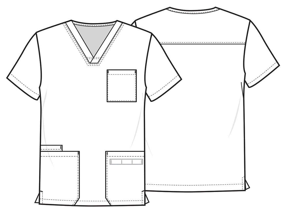 Aladdin Tooniforms Disney Unisex V Neck Scrub Top TF687 ADPP - Scrubs Select