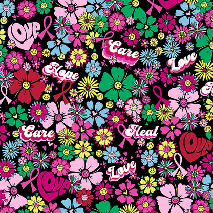 All Awareness Dickies Print Snap Front Scrub Jacket DK309 LPHL - Scrubs Select