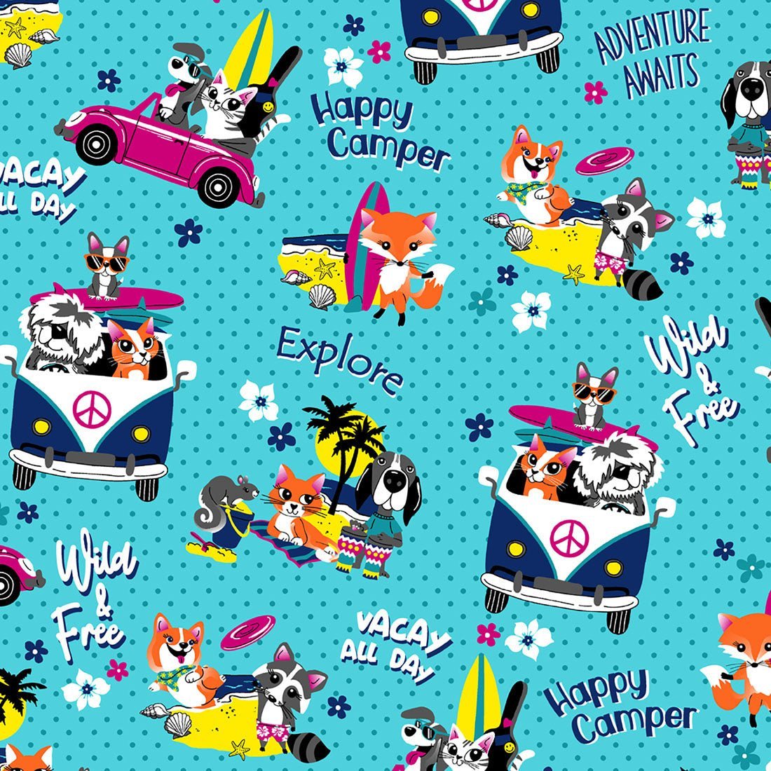 Animal Dickies Print V Neck Scrub Top DK876 VADY - Scrubs Select