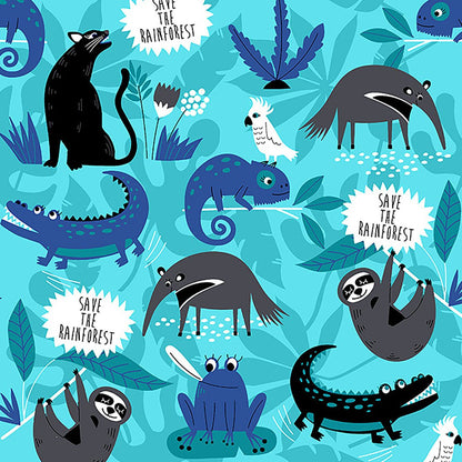 Animal Print Dickies EDS V Neck Scrub Top DK717 SVRF - Scrubs Select