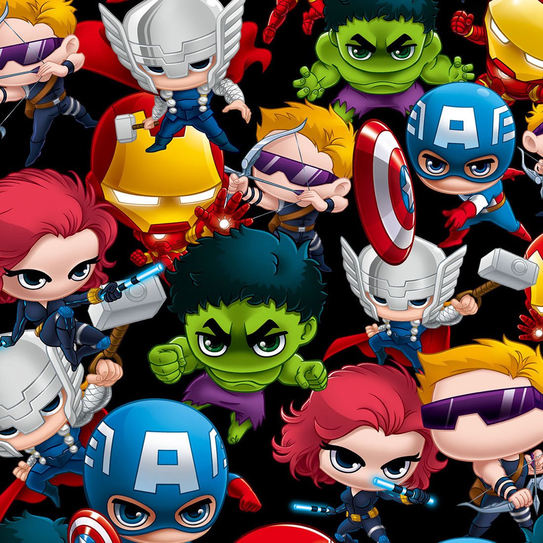 Avengers Tooniforms Licensed Marvel V Neck Scrub Top TF627 MAUP - Scrubs Select