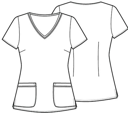 Bambi Tooniforms Licensed Disney V Neck Scrub Top TF634 BAUF - Scrubs Select