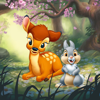 Bambi Tooniforms Licensed Disney V Neck Scrub Top TF637 BAFP - Scrubs Select