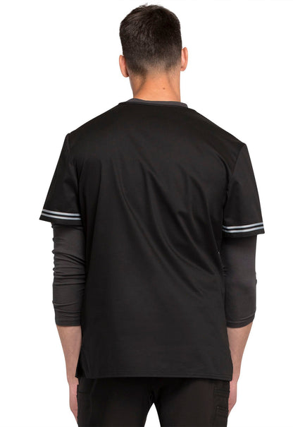 Batman Tooniforms DC Comics Men's V Neck Scrub Top TF707 DMOO - Scrubs Select