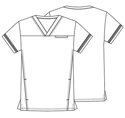 Batman Tooniforms Licensed DC Comics Men's V Neck Scrub Top TF702 DMGC - Scrubs Select