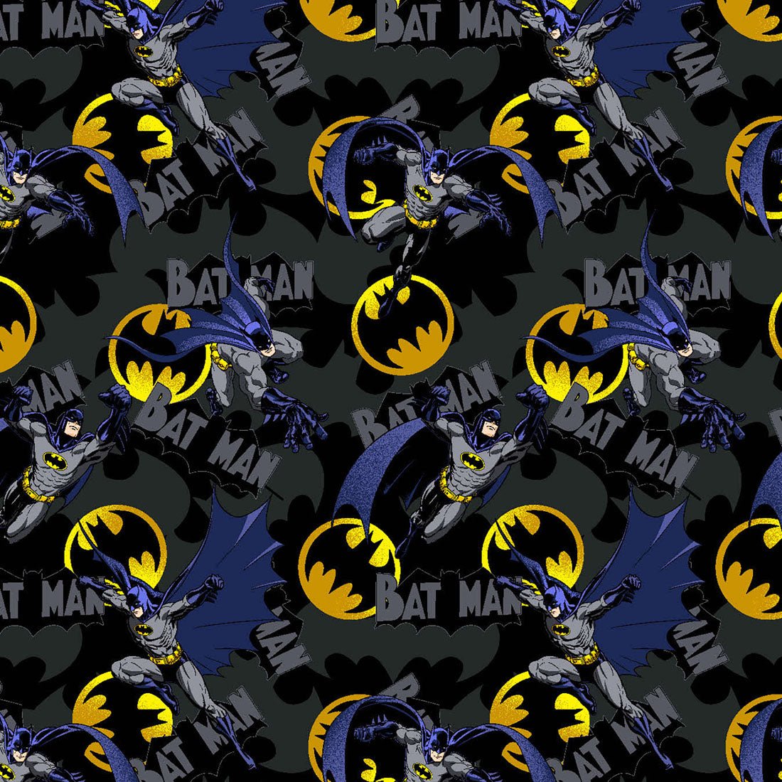 Batman Tooniforms Licensed Men's V-Neck Scrub Top TF730 DMDM - Scrubs Select