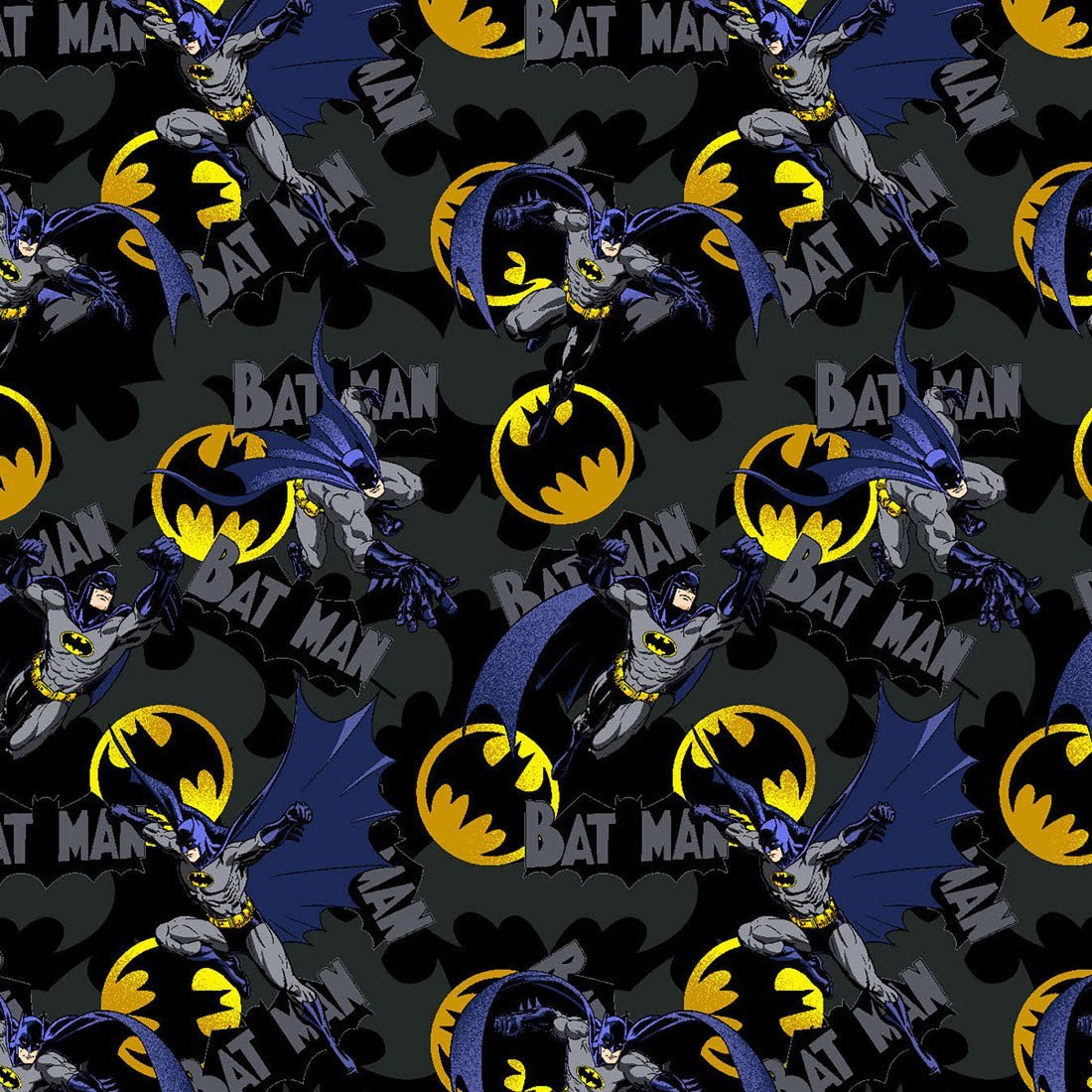 Batman Tooniforms Licensed Men's V - Neck Scrub Top TF730 DMDM - Scrubs Select