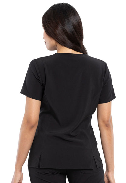 Beauty And The Beast Tooniforms Licensed Disney V Neck Scrub Top TF627 BEPE - Scrubs Select