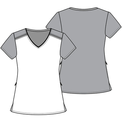 Beetlejuice Tooniforms Licensed Warner Bros V Neck Scrub Top TF694 BCIS - Scrubs Select