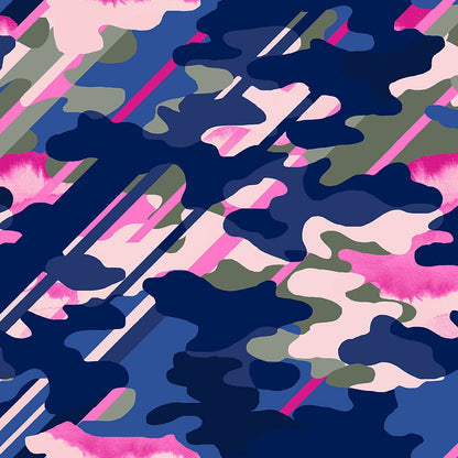 Camo Dickies Dynamix Print V Neck Scrub Top DK731 CAIL - Scrubs Select