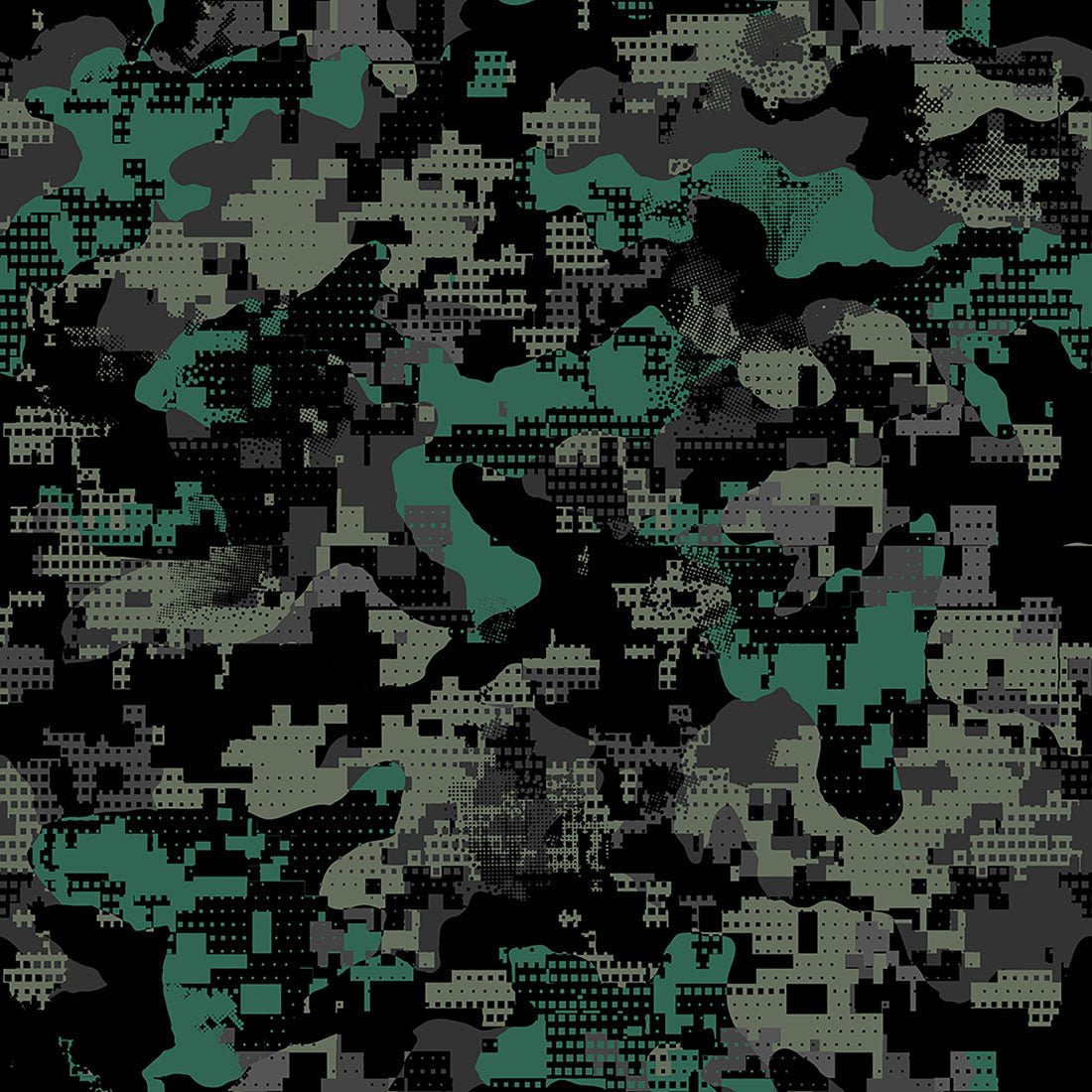 Camo Dickies Print Men's V Neck Scrub Top DK725 DGCM - Scrubs Select