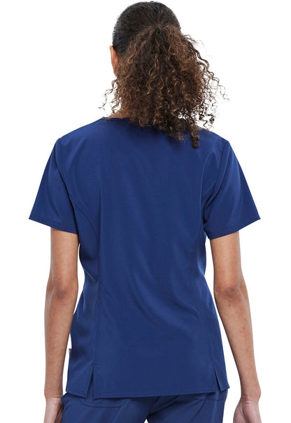 Captain Marvel Cherokee Tooniforms V Neck Scrub Top TF637 MARV - Scrubs Select