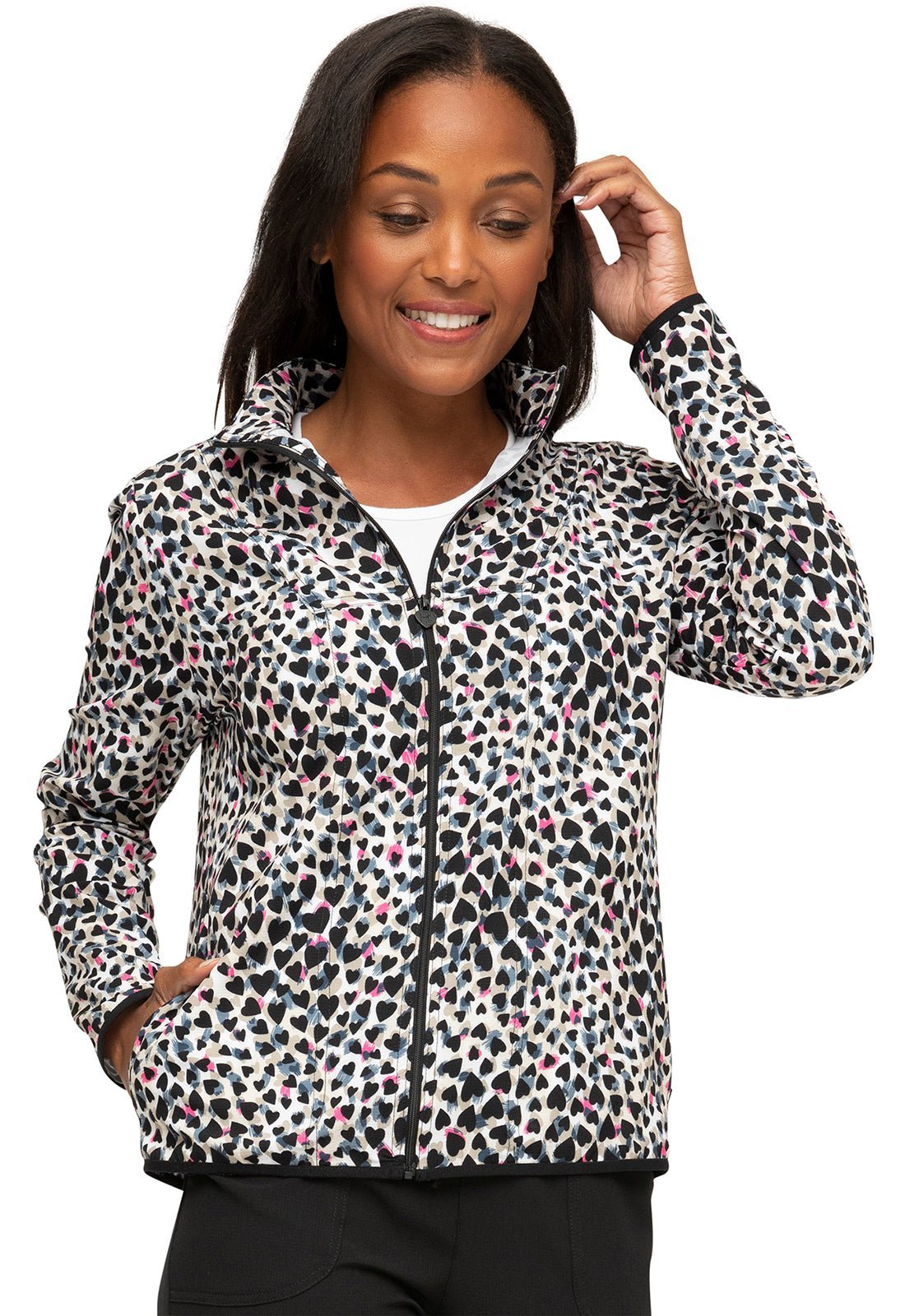 HeartSoul Packable Scrub Jacket HS329 FWAH - Forever Wild At Heart