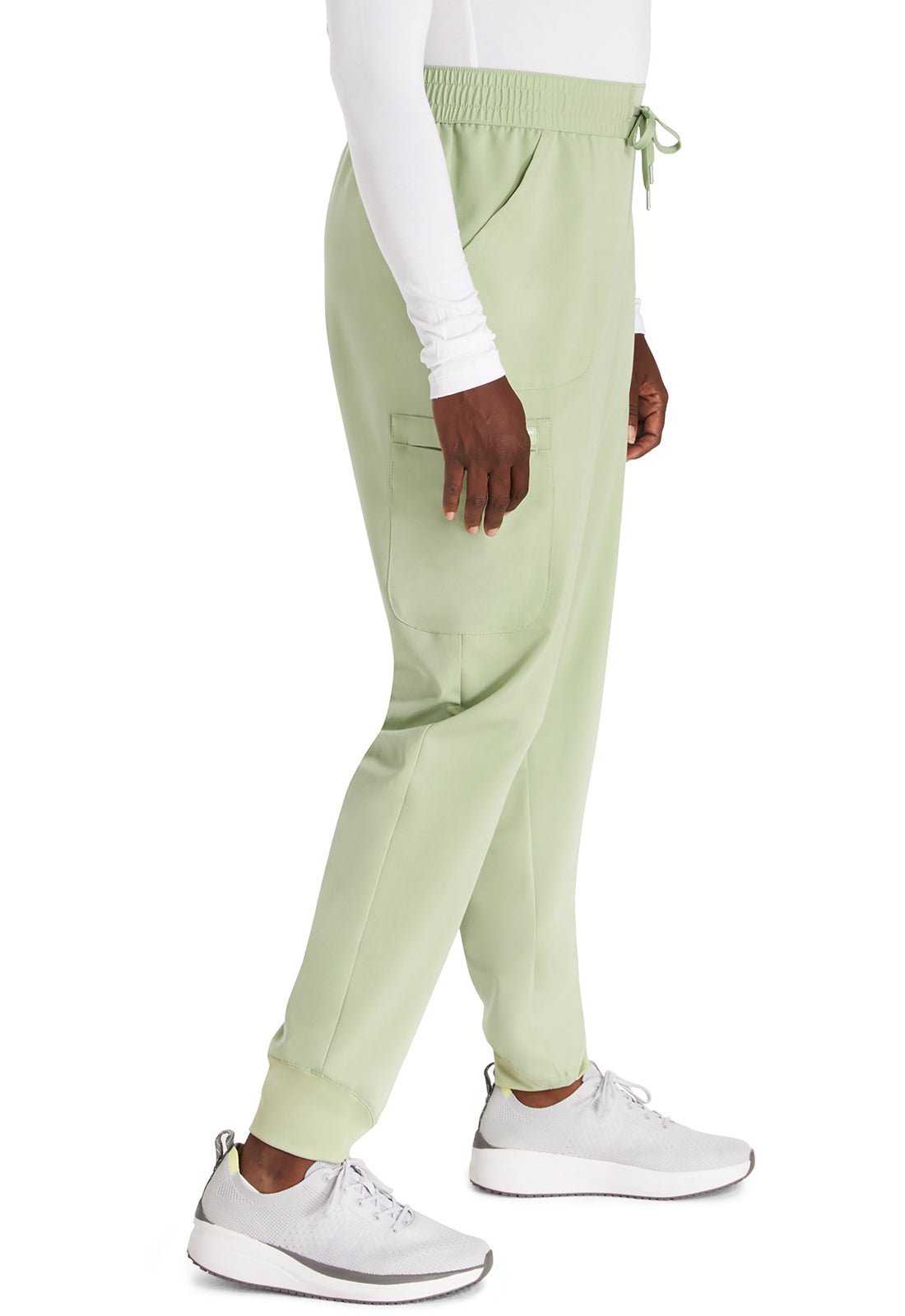 Cherokee Atmos Scrub Pull On Jogger Pant CK138A in Cucumber, Sugar Melon - Scrubs Select