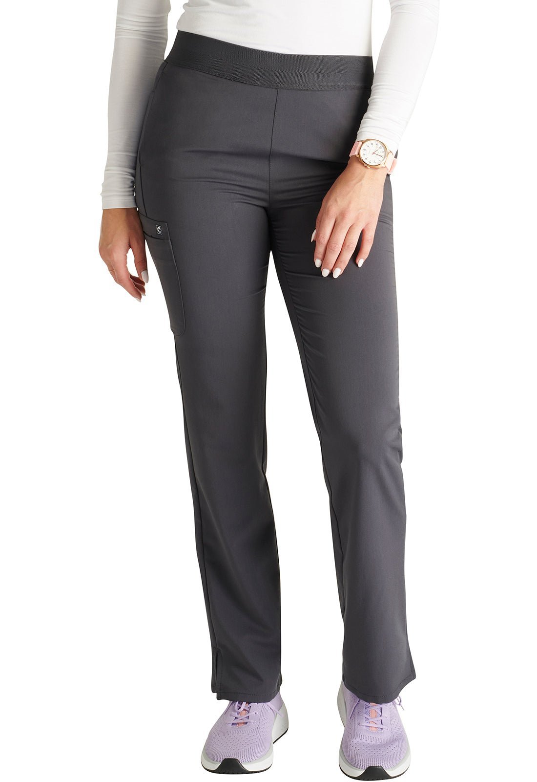 Cherokee Atmos Scrub Pull On Pant CK136A in Black, Navy, Pewter, Royal - Scrubs Select