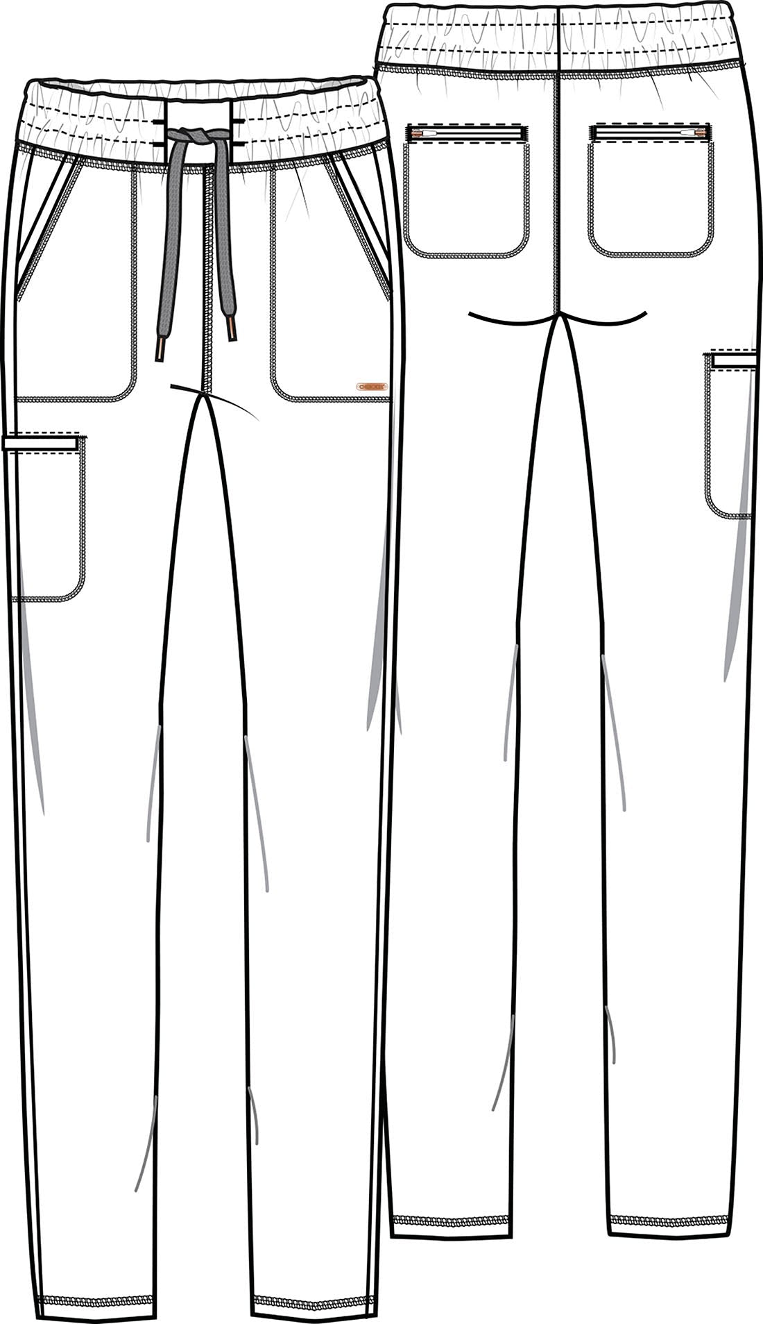 Cherokee Form Scrubs Women's Tapered Leg Pant CK095 - Scrubs Select