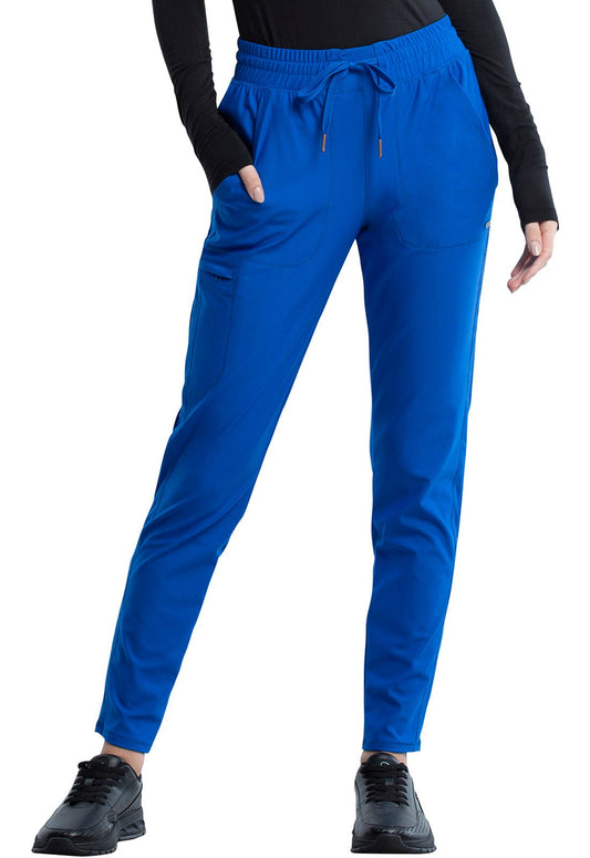 Cherokee Form Tapered Leg Pant CK095 in Black, Navy, Pewter, Royal - Scrubs Select
