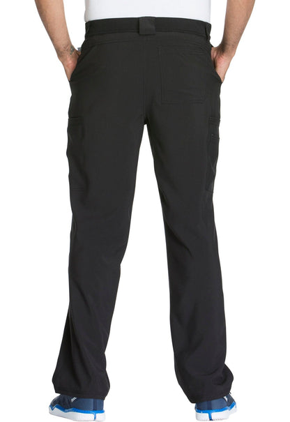 Cherokee Infinity Men's Fly Front Scrub Pant CK200A Black, Galaxy, Navy, Pewter - Scrubs Select
