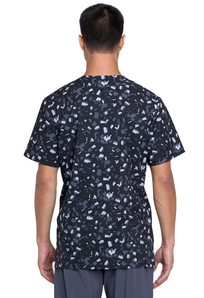 Cherokee Infinity Men's V Neck Scrub Top CK902 BOBK - Scrubs Select