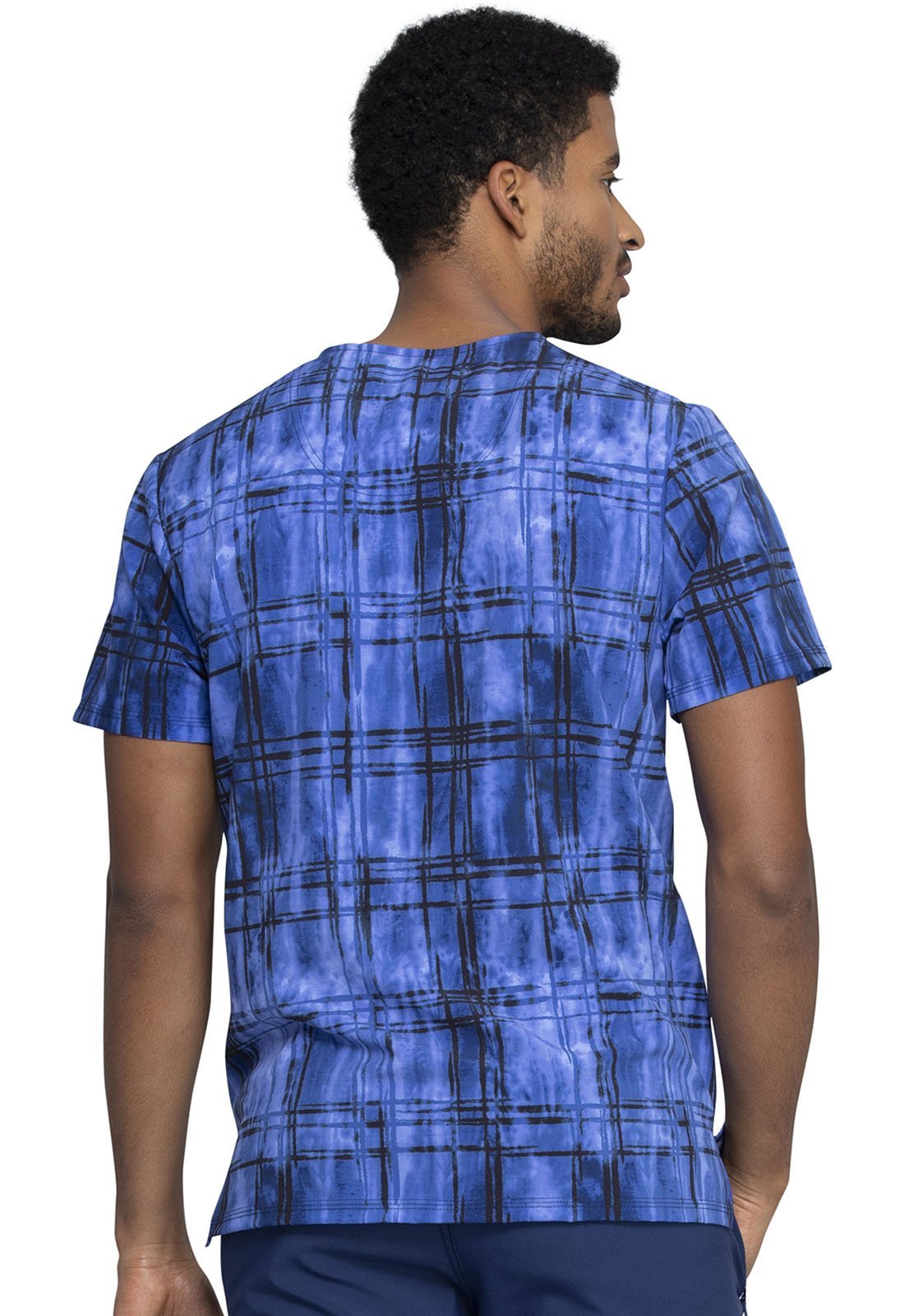 Cherokee Infinity Men's V Neck Scrub Top CK902 PLTY - Scrubs Select