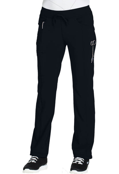 Cherokee Infinity Straight Leg Drawstring Scrub Pant 1123A in Black, Navy, White - Scrubs Select