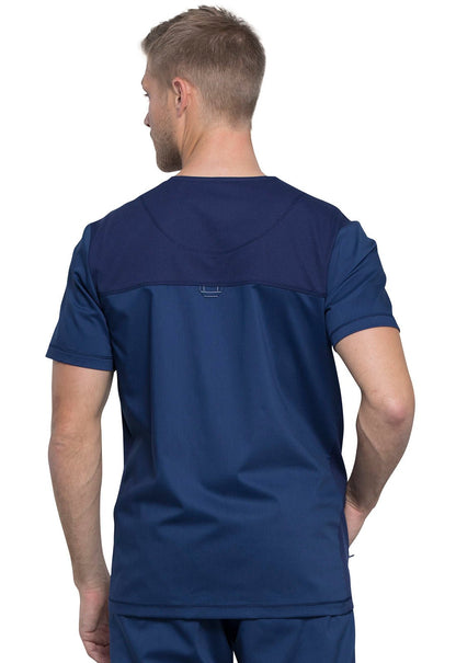 Cherokee Scrubs WW Revolution Men's V Neck WW603 Black, Navy, Pewter, Royal - Scrubs Select