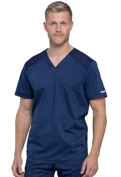 Cherokee Scrubs WW Revolution Men's V Neck WW603 Black, Navy, Pewter, Royal - Scrubs Select
