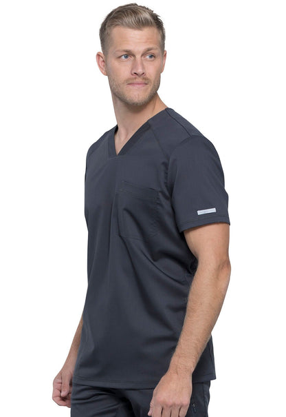 Cherokee Scrubs WW Revolution Men's V Neck WW603 Black, Navy, Pewter, Royal - Scrubs Select