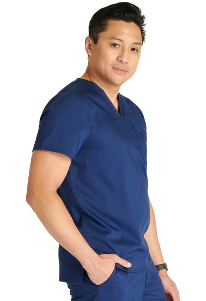 Cherokee Scrubs WW Revolution Men's V Neck WW751 Black, Navy, Pewter, Royal - Scrubs Select