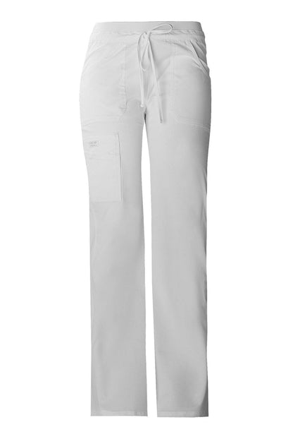 Cherokee WW Core Stretch Drawstring Cargo Scrub Pant 24001 in Black, Navy, White - Scrubs Select