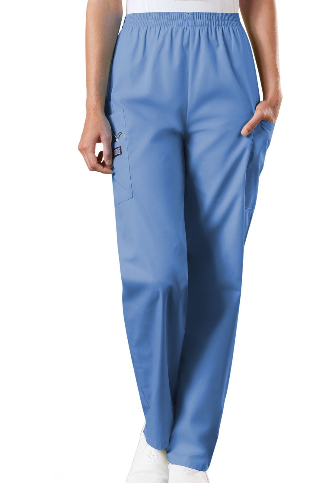 Cherokee WW Originals Cargo Pant 4200 in Ciel, Grey, Royal, Turquoise - Scrubs Select