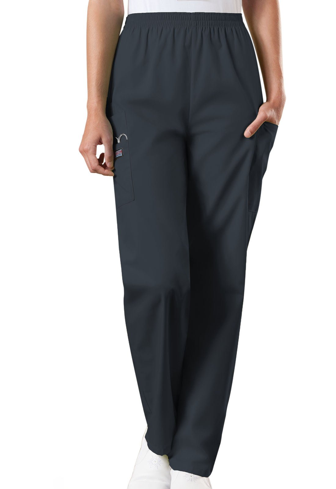 Cherokee WW Originals Cargo Pant 4200 in Grape, Hunter, Pewter, Red - Scrubs Select