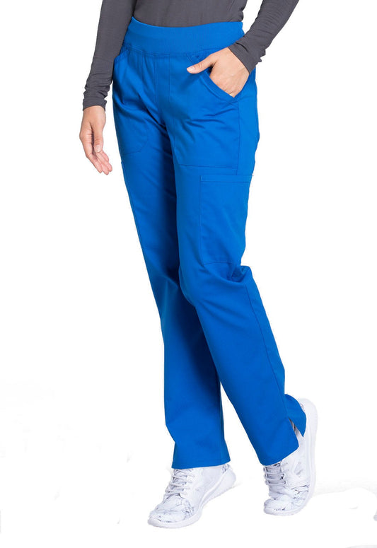 Cherokee WW Professionals Pull On Cargo Pant WW170 in Ciel, Grey, Royal - Scrubs Select