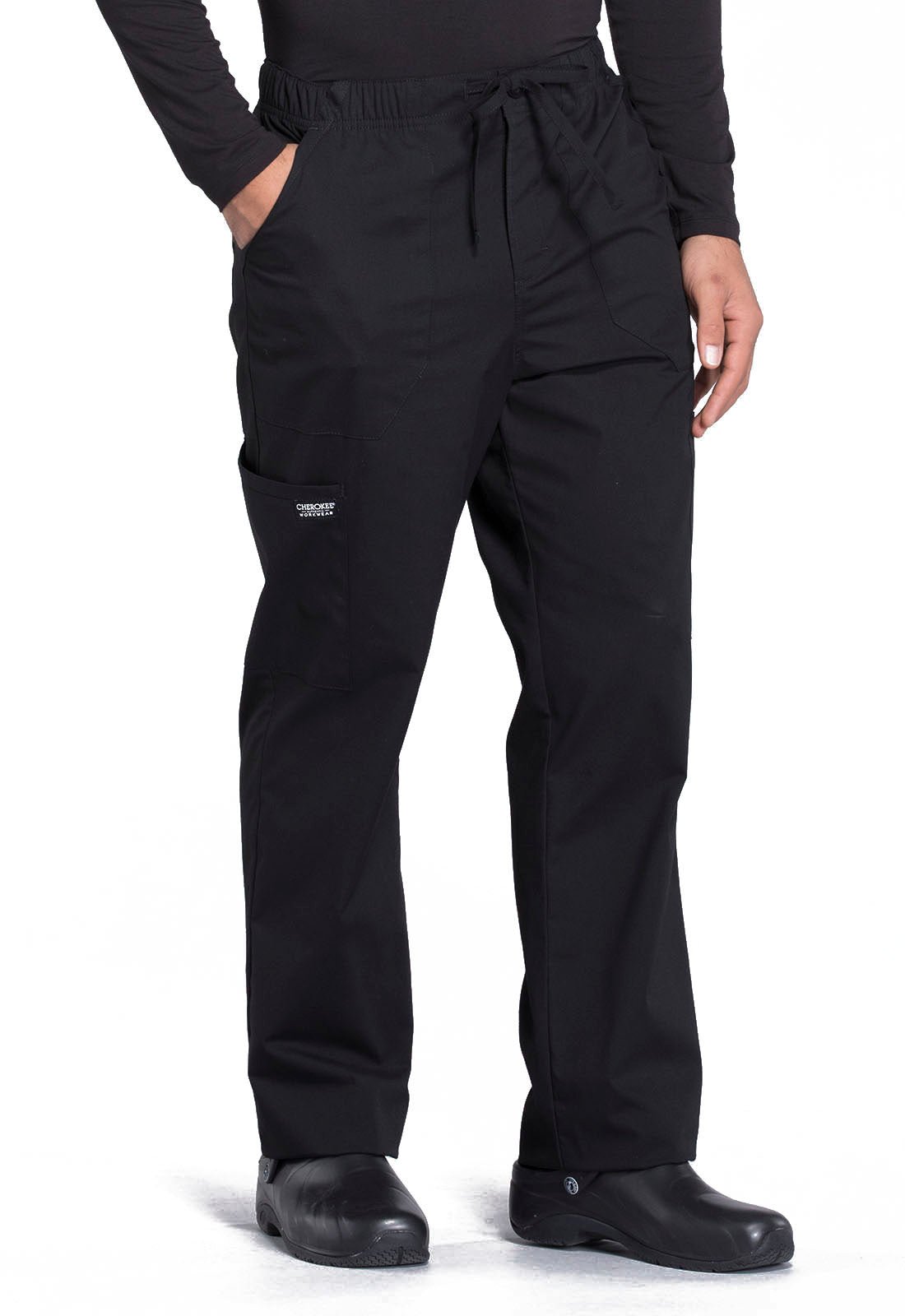 Cherokee WW Professionals Scrubs Men's Drawstring Cargo Pant WW190 - Scrubs Select