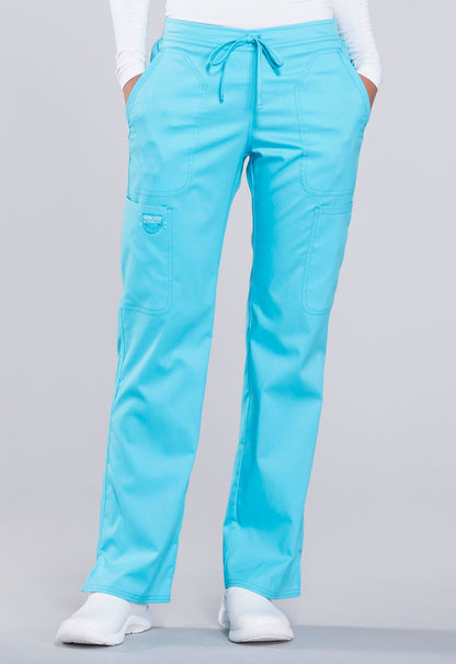 Cherokee WW Revolution Drawstring Scrub Pant WW120 in Ciel, Grey, Royal, Turquoise - Scrubs Select