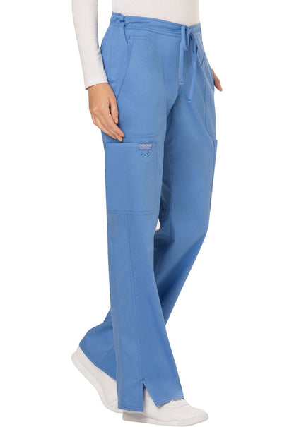 Cherokee WW Revolution Drawstring Scrub Pant WW120 in Ciel, Grey, Royal, Turquoise - Scrubs Select