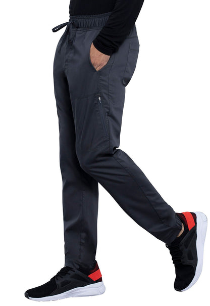 Cherokee WW Revolution Men's Jogger Scrub Pant WW012 in Black, Navy, Pewter, Royal - Scrubs Select
