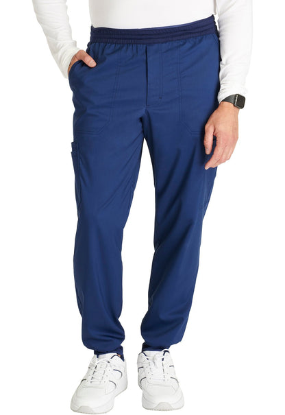 Cherokee WW Revolution Men's Jogger Scrub Pant WW251 in Black, Navy, Pewter, Royal - Scrubs Select