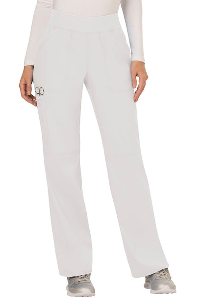 Cherokee WW Revolution Pull On Pant WW110 in Black, Electric Pink, Navy, White - Scrubs Select
